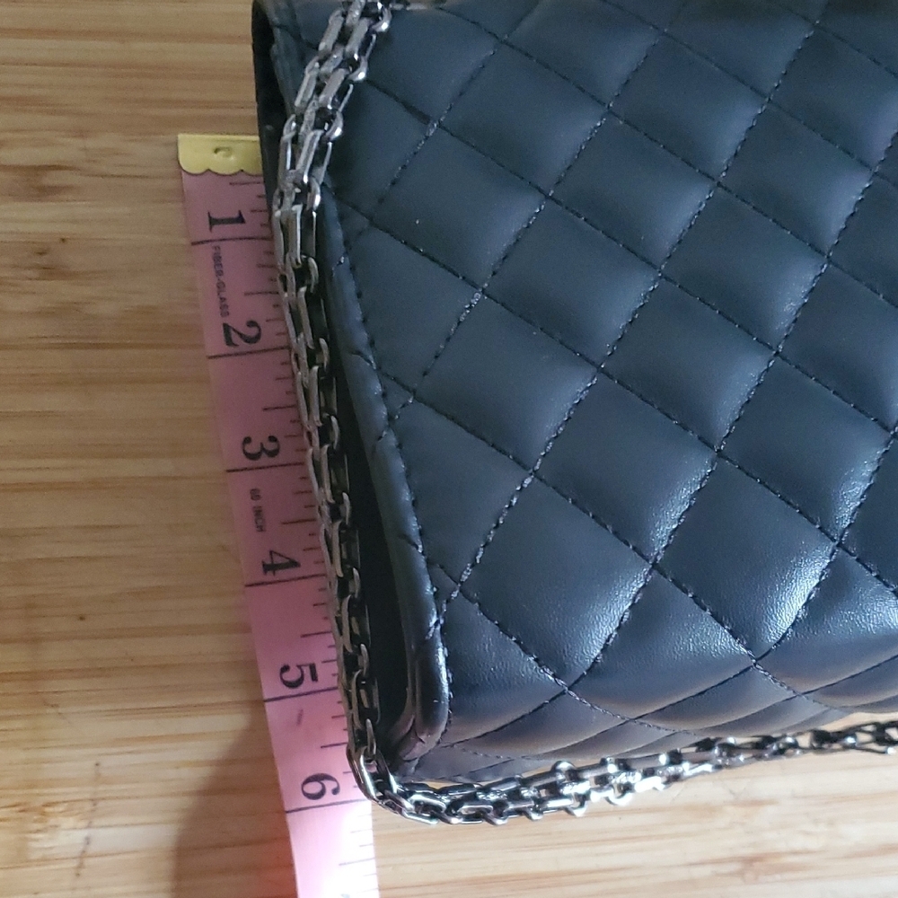 Black‎ Quilted Shoulder Bag - Picture 8 of 8